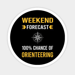 Weekend Forecast Orienteering Orienteer Navigation Magnet